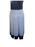 Worthington 100% Polyester Graphic Blue Casual Skirt Size 4 - photo 2