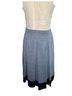 Worthington 100% Polyester Graphic Blue Casual Skirt Size 4 - photo 5