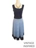 Worthington 100% Polyester Graphic Blue Casual Skirt Size 4 - photo 4