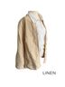 Bridgewater Studio 100% Linen Tan Jacket Size 22 - photo 4