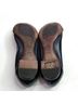 AGL 100% Leather Blue Silver Flats Size EU 37 1/2 - photo 6