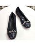 AGL 100% Leather Blue Silver Flats Size EU 37 1/2 - photo 4