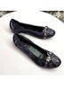 AGL 100% Leather Blue Silver Flats Size EU 37 1/2 - photo 10