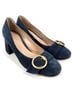 Gianvito Rossi 100% Suede Solid Blue Heels Size EU 36 - photo 10