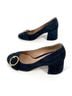 Gianvito Rossi 100% Suede Solid Blue Heels Size EU 36 - photo 4