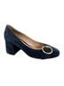 Gianvito Rossi 100% Suede Solid Blue Heels Size EU 36 - photo 1