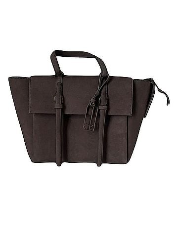 Calvin Klein Cecilia City Wing Courier Leather Tote (view 1)