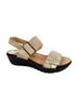 Mephisto Tan Black Multi Color Sandals Size EU 36 - photo 1