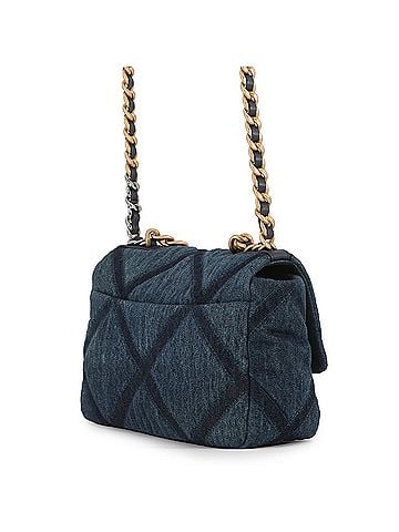 Chanel Chanel Chain Shoulder Bag CHANEL19 Coco Mark Denim AS1160 2-way 19 Handbag Women's CHANEL (view 2)