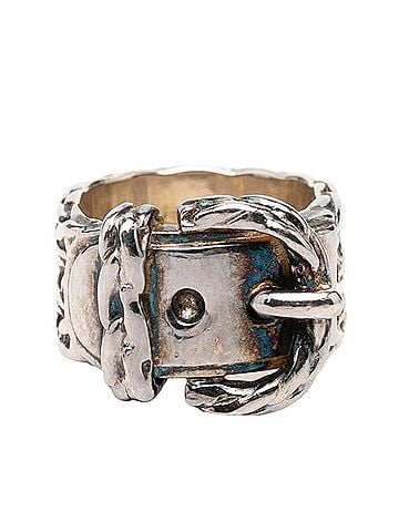 Hermès Hermes Diane Ring, Size #52, SV925 Silver, Women's. (view 1)