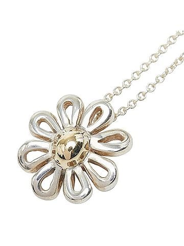 Tiffany & Co. Tiffany & Co. Daisy Flower Necklace, SV925 Silver, Women's. (view 1)