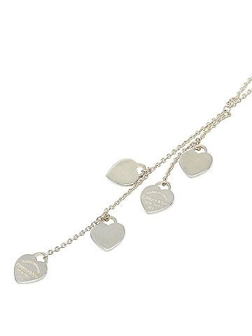 Tiffany & Co. Tiffany & Co. Return to Mini Heart Tag 5 Necklace, SV925 Silver, Women's. (view 1)
