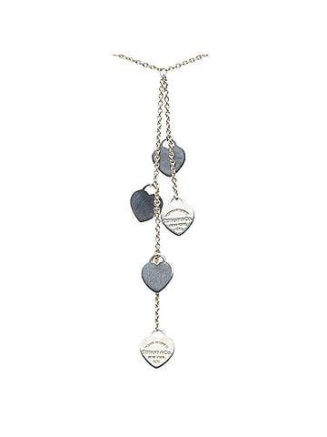Tiffany & Co. Tiffany & Co. Return to Mini Heart Tag 5 Necklace, SV925 Silver, Women's. (view 2)