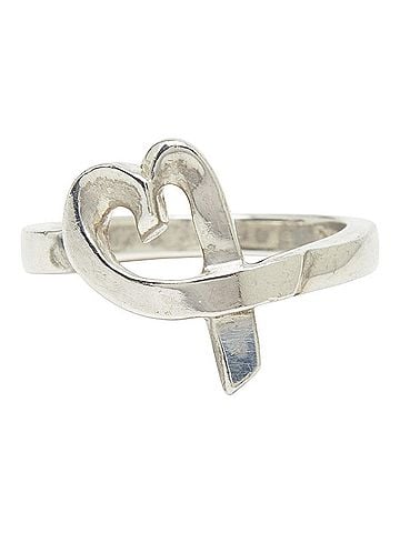 Tiffany & Co. Tiffany & Co. Loving Heart Ring, Sterling Silver (SV925), Women's Ring. (view 1)
