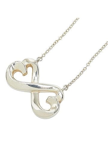 Tiffany & Co. Tiffany & Co. Double Loving Heart Necklace, SV925 Silver, Women's. (view 1)