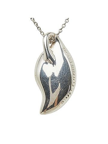 Tiffany & Co. Tiffany & Co. Leaf Motif Necklace, SV925 Silver, Women's. (view 2)