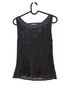 Scala 100% Silk 100% Polyester Black Sleeveless Top Size S - photo 2