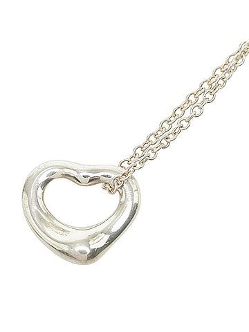 Tiffany & Co. Tiffany & Co. Open Heart Necklace, SV925 Silver, Women's. (view 1)