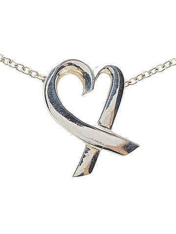 Tiffany & Co. Tiffany & Co. Loving Heart Necklace, SV925 Silver, Women's. (view 2)