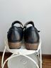Earth 100% Leather Black Flats Size 8 1/2 - photo 3