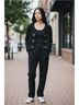St. John Solid Black Blazer Size L - photo 3