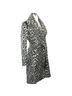 Via Spiga 50% Wool 47% Polyester 2% Other 100% Rayon 100% Polyester Leopard Print Tan Black Trenchcoat Size S - photo 7