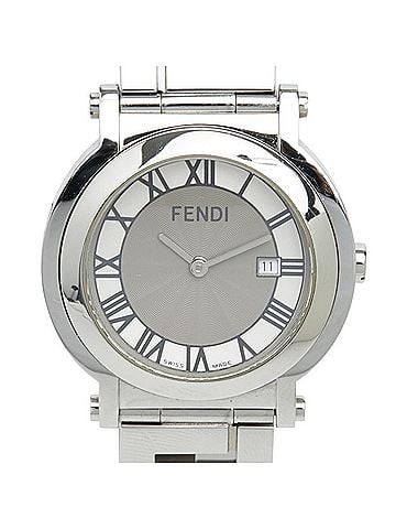 Fendi Fendi Orologi 2-hand Quadro watch 6100L quartz gray dial stainless steel women's FENDI (view 1)