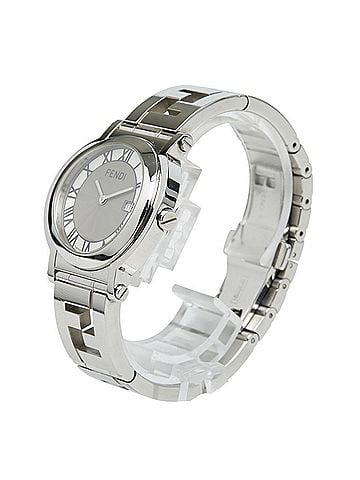 Fendi Fendi Orologi 2-hand Quadro watch 6100L quartz gray dial stainless steel women's FENDI (view 2)