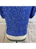 Milly Blue Pullover Sweater Size S - photo 9