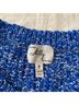 Milly Blue Pullover Sweater Size S - photo 3