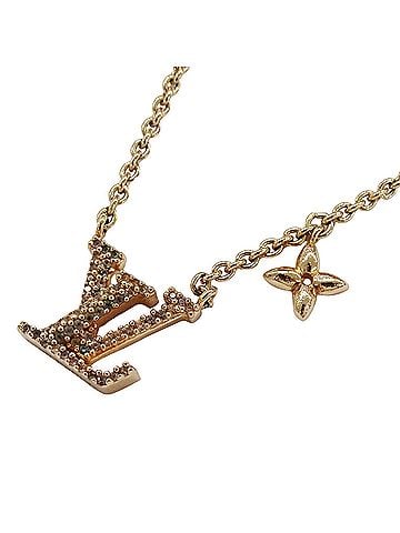 Louis Vuitton Louis Vuitton LOUIS VUITTON Necklace for Women, Brand LV Iconic Pink Gold M00985 TE3274 Accessory (view 1)