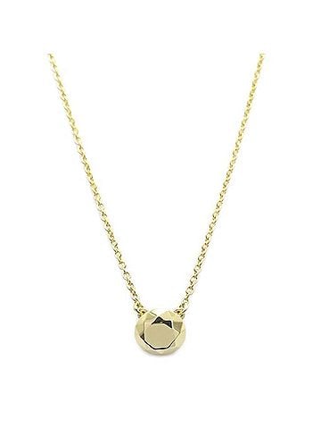 Tiffany & Co. TIFFANY&Co. Tiffany Facet Necklace, Elsa Peretti, 18K Yellow Gold, Women's, 295521 (view 1)