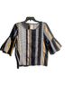 Dolan Print Black Gray Casual Shirts Size XS - photo 1