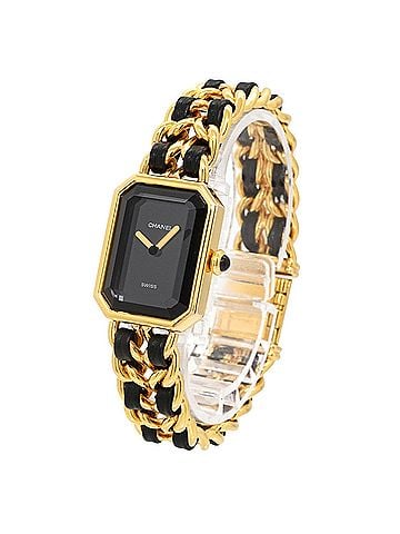 Chanel Chanel Premiere Large Size H0001 Women's Watch Black Gold Quartz (view 2)