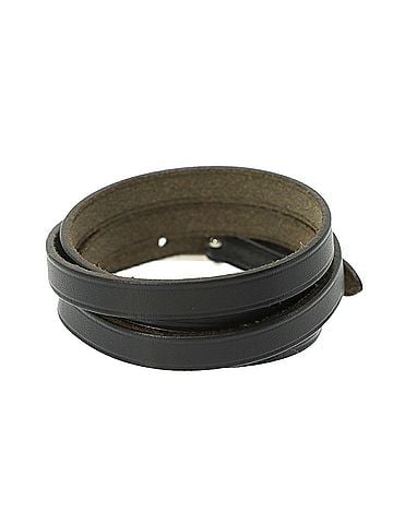 Hermès Hermes Hapi3 Bracelet, Swift leather, Black, Silver hardware. (view 2)