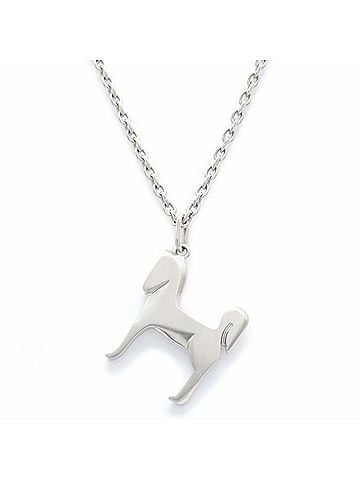 Hermès HERMES Panache Necklace, Metal, Women's, H077298FB00 295491 (view 1)
