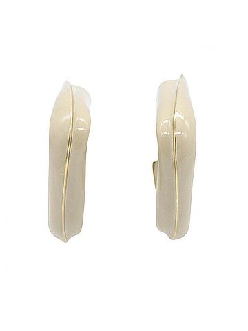Bottega Veneta Bottega Veneta Triangle Earrings, Sterling Silver 925, Women's, Gold Tone (view 1)