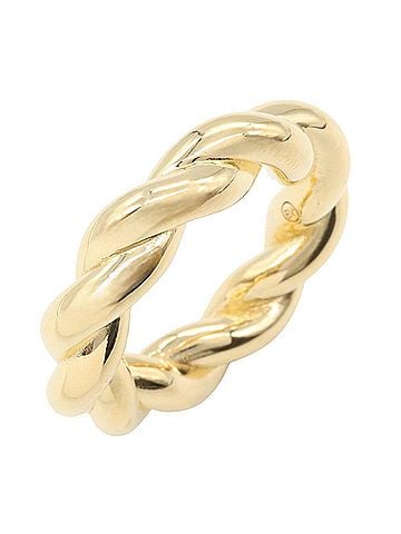 Bottega Veneta Bottega Veneta Twist Ring - Sterling Silver 925 Women's Gold Tone (view 1)