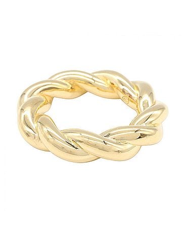 Bottega Veneta Bottega Veneta Twist Ring - Sterling Silver 925 Women's Gold Tone (view 2)
