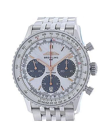Breitling BREITLING Navitimer B01 AB0139211A1A1 AB0139 Chronograph Japan Edition Men's Watch SS 40399 (view 2)