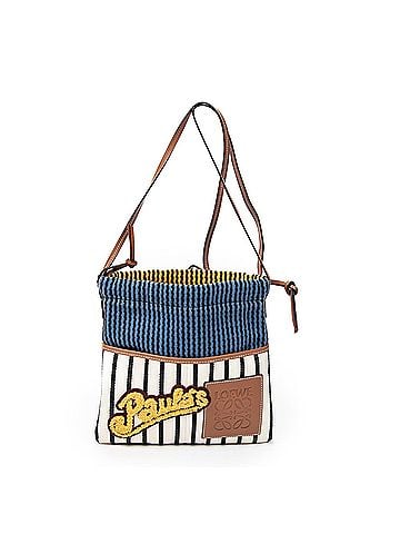 Loewe Embroidered Drawstring Pouch Crossbody  (view 1)