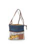 Loewe Blue Embroidered Drawstring Pouch Crossbody  One size - photo 1