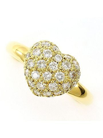 Unbranded 18K (18-karat) Yellow Gold Ring with 0.50ct Diamond, Total Weight Approx. 4.3g, Jewelry (view 1)