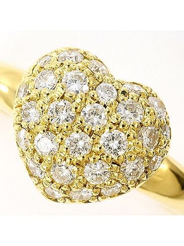 Unbranded 18K (18-karat) Yellow Gold Ring with 0.50ct Diamond, Total Weight Approx. 4.3g, Jewelry (view 2)
