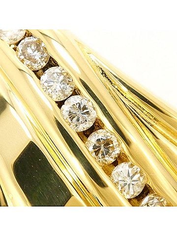 Unbranded 18K (18-karat) Yellow Gold Ring with 0.07g Diamond, Total Weight Approx. 4.0g, Jewelry (view 2)