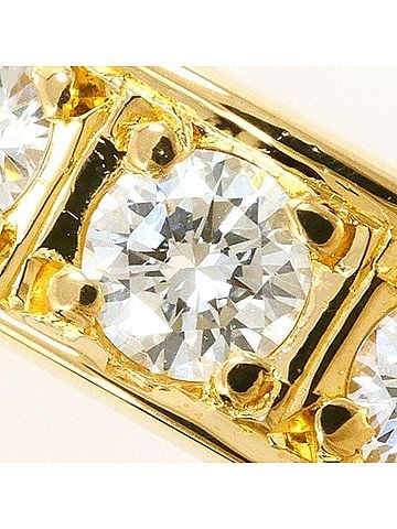 Unbranded 18K (18-karat) Yellow Gold Ring with 0.421ct Diamond, Total Weight Approx. 4.5g, Jewelry (view 2)