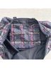 Coach 100% Nylon Tropical Tweed Purple Blue Tote One size - photo 4