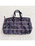 Coach 100% Nylon Tropical Tweed Purple Blue Tote One size - photo 10