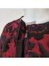 Ann Taylor 100% Polyester 100% Polyester Floral Red Black Jacket Size 6 - photo 7