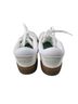 Nike 100% Fabric Solid White Green Sneakers Size 10 - photo 2